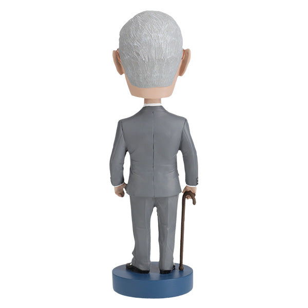 Close-up of the Harry S Truman V2 Bobblehead featuring detailed craftsmanship, standing about 8 inches tall with Truman in a classic suit.