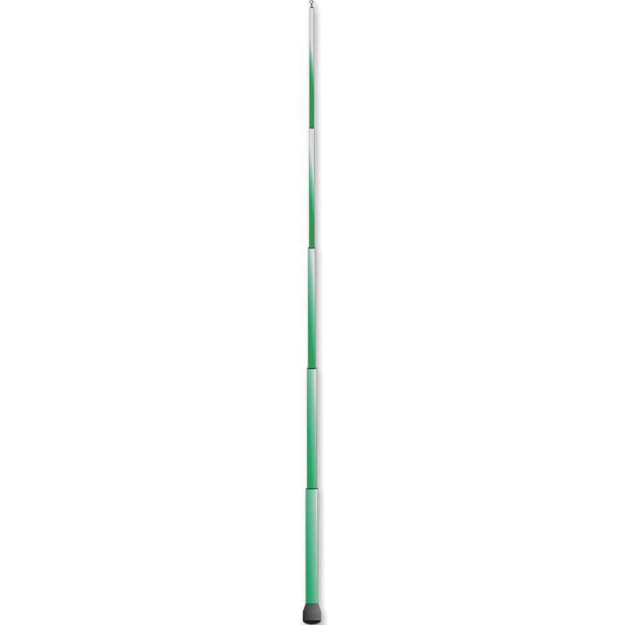 19 ft. Heavy Duty Windsock Pole standing tall outdoors, showcasing a colorful windsock in a garden setting, designed for durability and versatility.