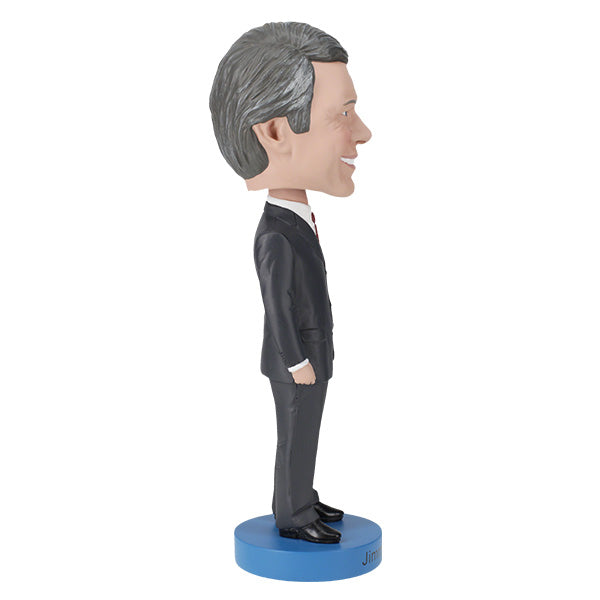Jimmy Carter V2 Bobblehead, 8-inch collectible figure featuring detailed likeness of the 39th President, showcased on a display shelf.