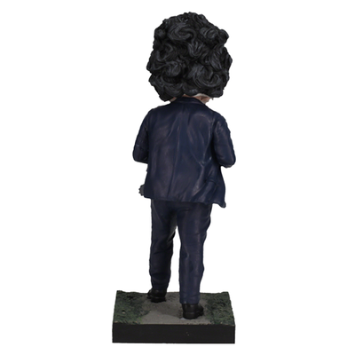 Leatherface - Pretty Woman Mask Bobblehead standing 8 inches tall, featuring detailed human skin mask design in a horror-themed display.