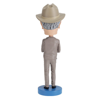 Lyndon B Johnson Bobblehead, featuring detailed likeness and nodding mechanism, perfect for collectors and history buffs, standing 8 inches tall.