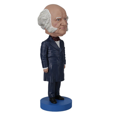 Martin Van Buren Bobblehead standing 8 inches tall, featuring intricate detailing and a colorful hand-painted finish, ideal for collectors.