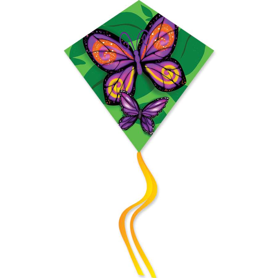 Medium Quick Order Kite Package with 59 colorful kites displayed together, showcasing various designs ideal for outdoor fun and retail settings.