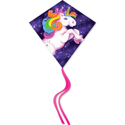 Medium Quick Order Kite Package with 59 colorful kites displayed together, showcasing various designs ideal for outdoor fun and retail settings.