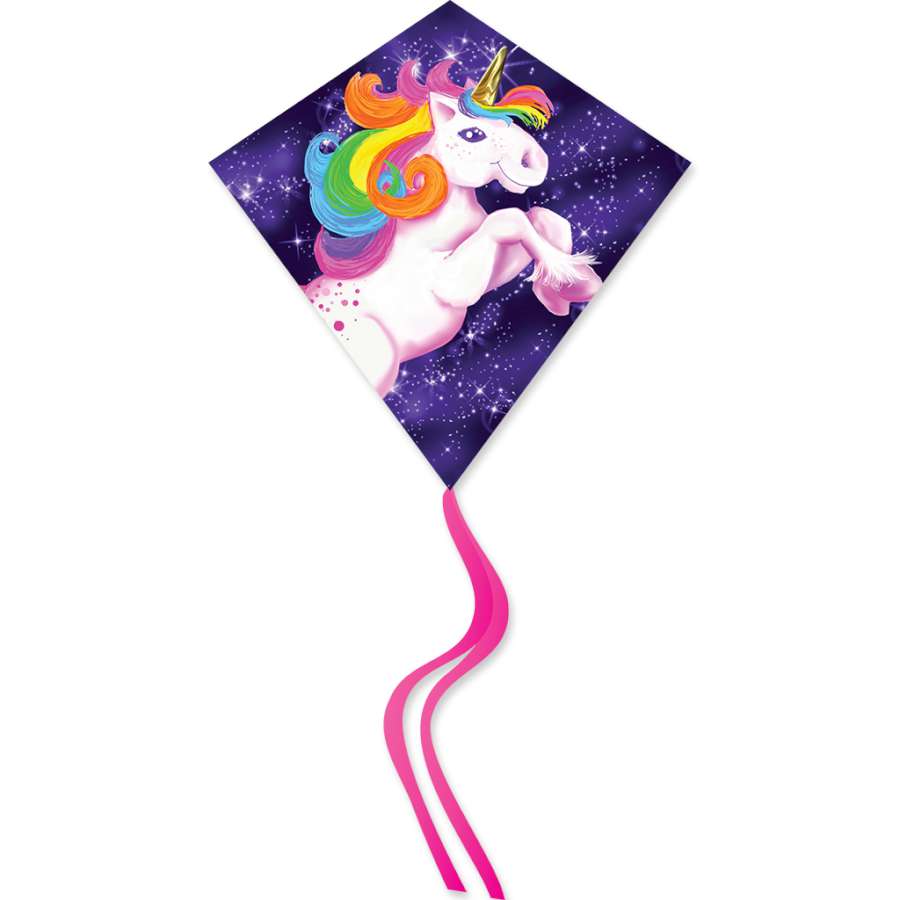 Medium Quick Order Kite Package with 59 colorful kites displayed together, showcasing various designs ideal for outdoor fun and retail settings.