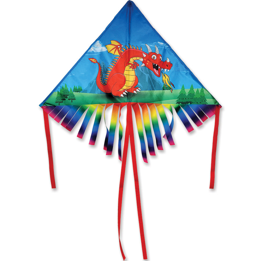 Medium Quick Order Kite Package with 59 colorful kites displayed together, showcasing various designs ideal for outdoor fun and retail settings.