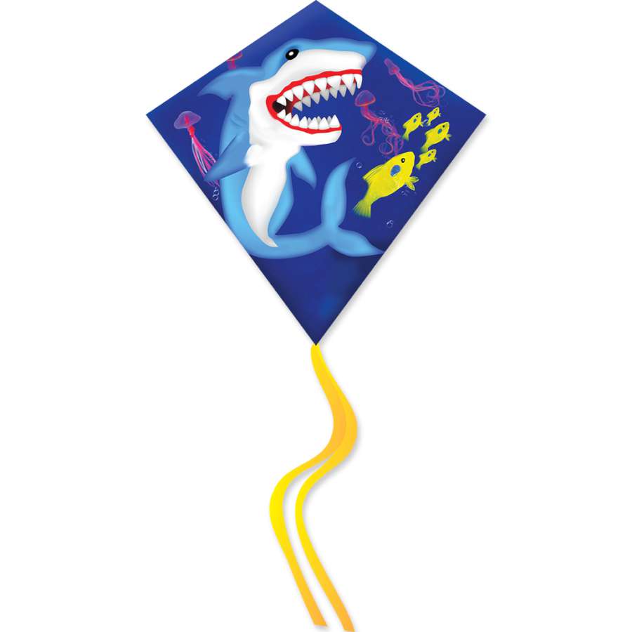 Medium Quick Order Kite Package with 59 colorful kites displayed together, showcasing various designs ideal for outdoor fun and retail settings.