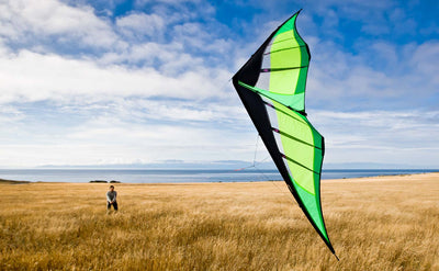 Citrus Prism Hypnotist Stunt Kite Flying