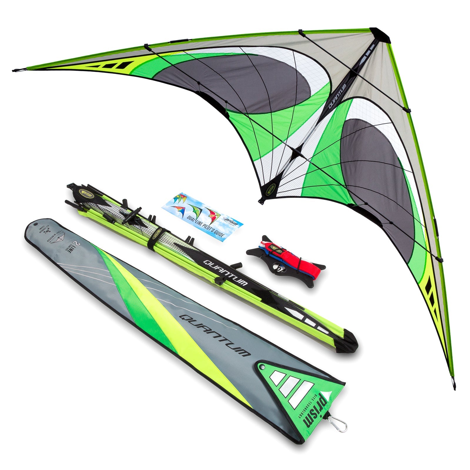Prism Graphite Quantum 2.0 Stunt Kite Packaging Contents