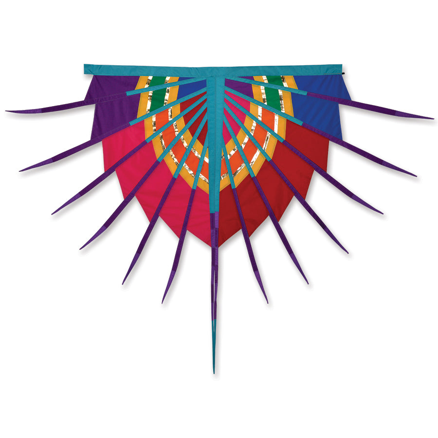 The SoundWinds Olympic Banner showcases vibrant red and blue details, made from UV-resistant SunTex fabric, ideal for outdoor display at events and gatherings.
