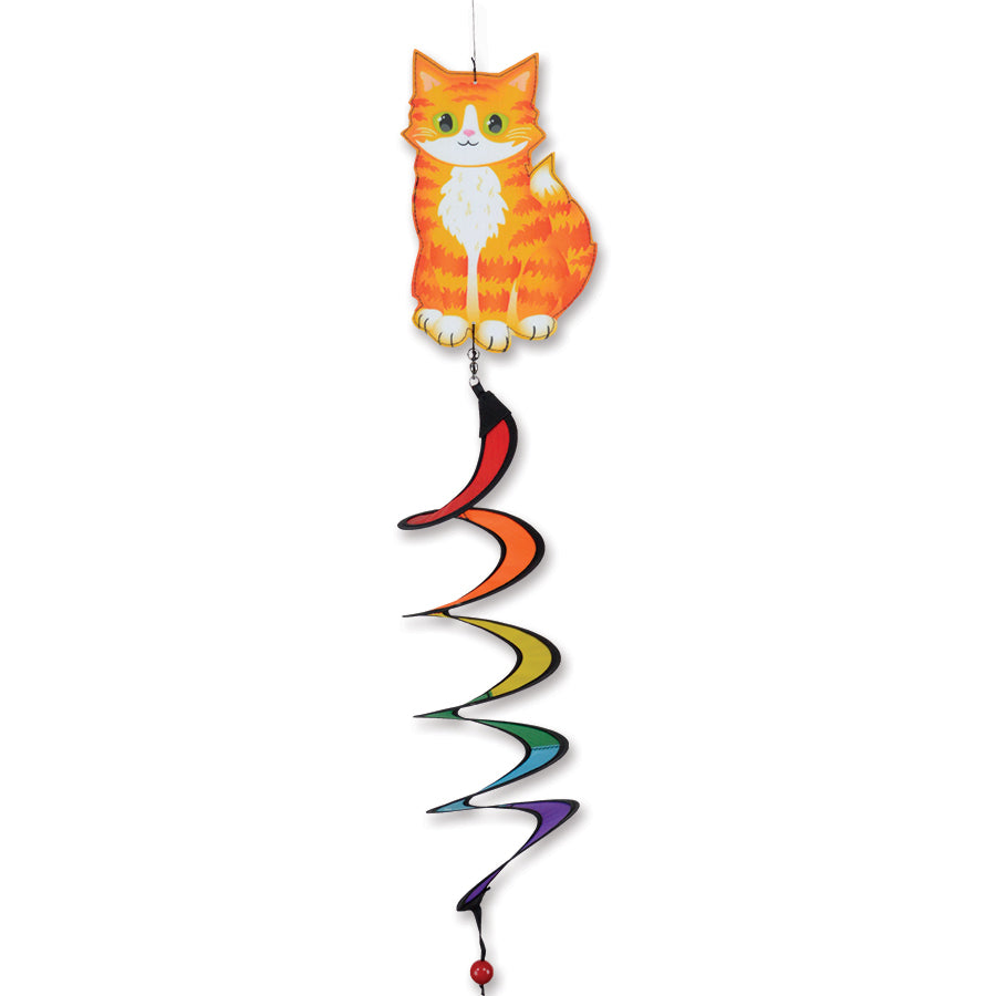 Twister Cat toy features a colorful, twisting design, perfect for engaging cats in play while promoting healthy exercise.