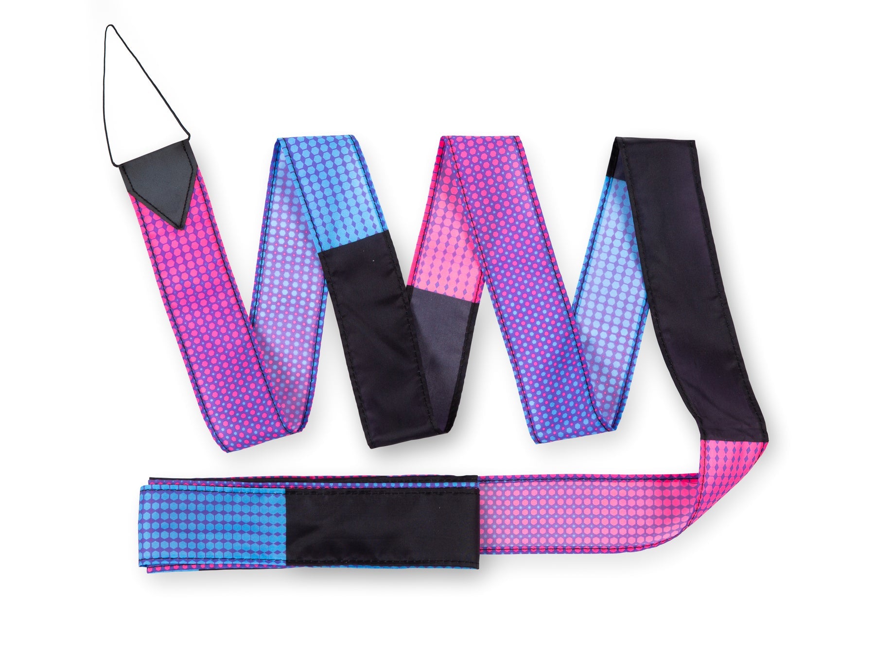 Ultraviolet 20' Ribbon Tail with flowing multi-ribbon design and swivel clip attachment, adding smooth motion and high-contrast color to a wide range of kites.