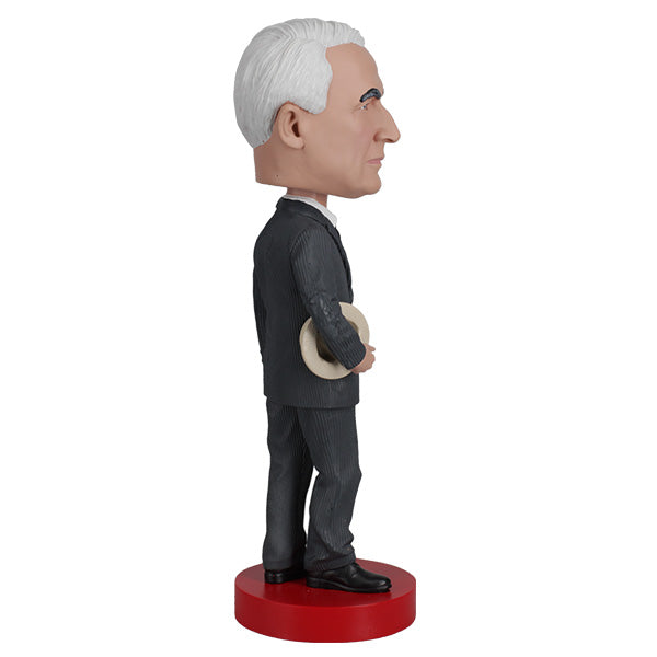 Warren G. Harding bobblehead standing 7 inches tall, intricately detailed, depicting the 29th President of the United States in historical attire.
