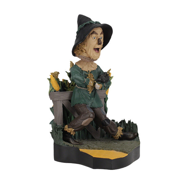 Wizard of Oz Scarecrow Bobblehead, featuring vibrant colors and intricate details, displayed against a simple background.