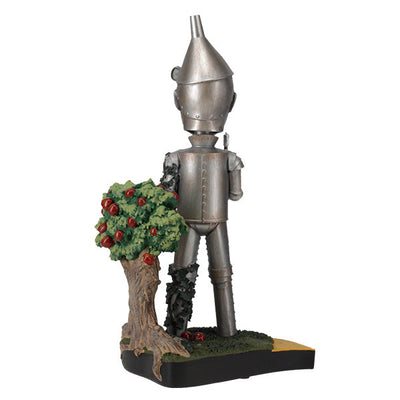 Wizard of Oz Tin Man Bobblehead standing 8 inches tall with detailed design, showcasing the iconic character complete with heart emblem.