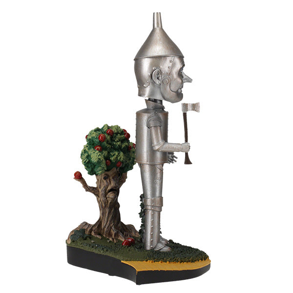 Wizard of Oz Tin Man Bobblehead standing 8 inches tall with detailed design, showcasing the iconic character complete with heart emblem.