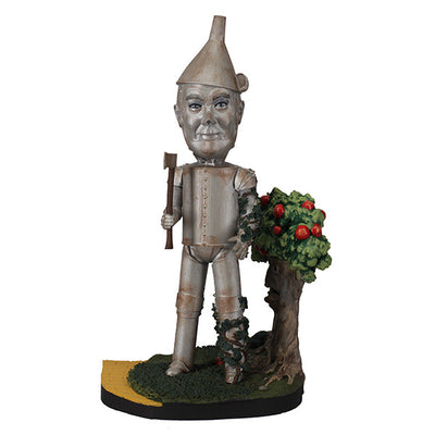 Wizard of Oz Tin Man Bobblehead standing 8 inches tall with detailed design, showcasing the iconic character complete with heart emblem.